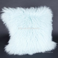 First Grade Mongolian Lamb Fur Fabric Pillow